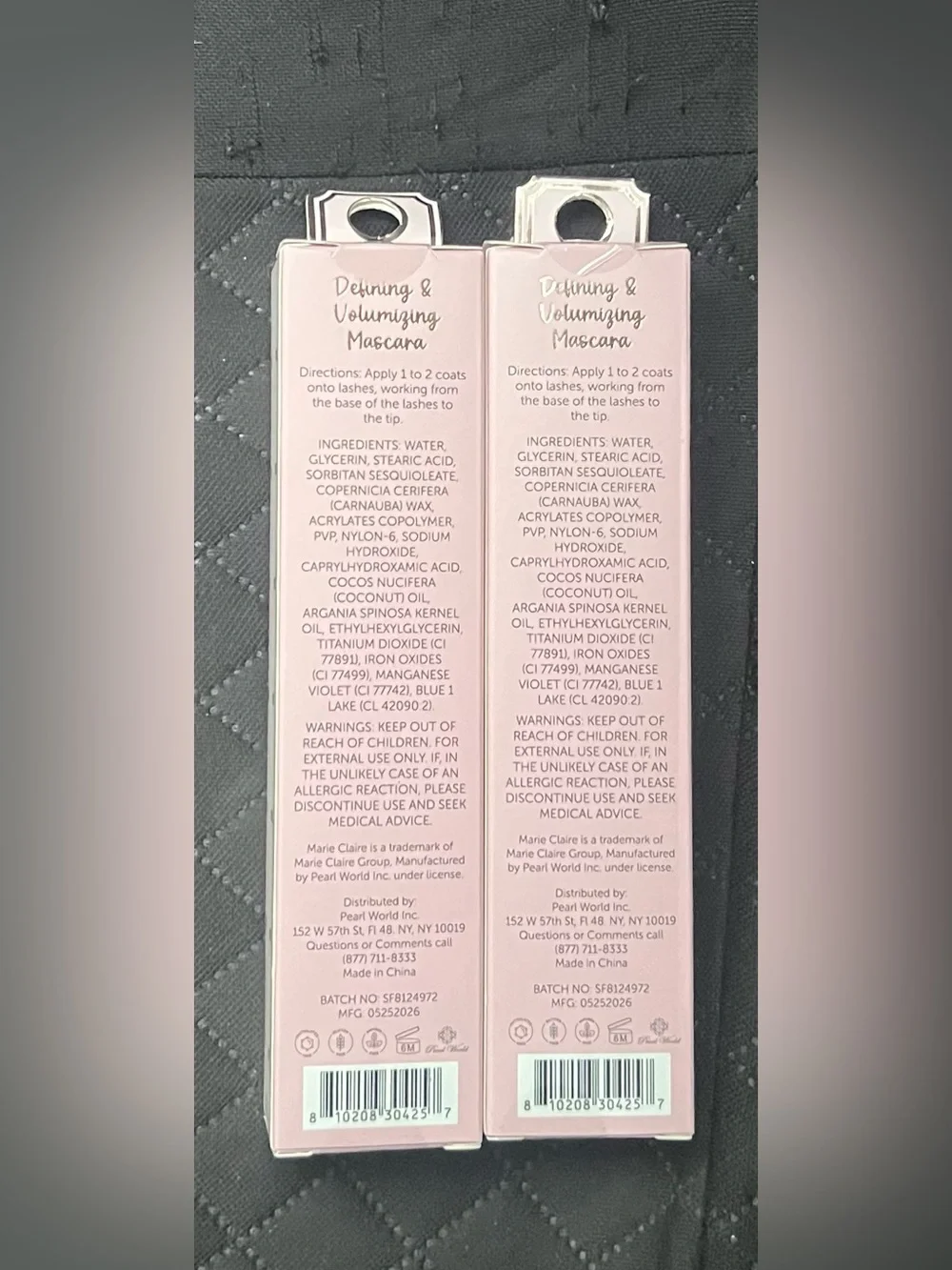 Marie Claire Defining & Volumizing Mascara — Plum
